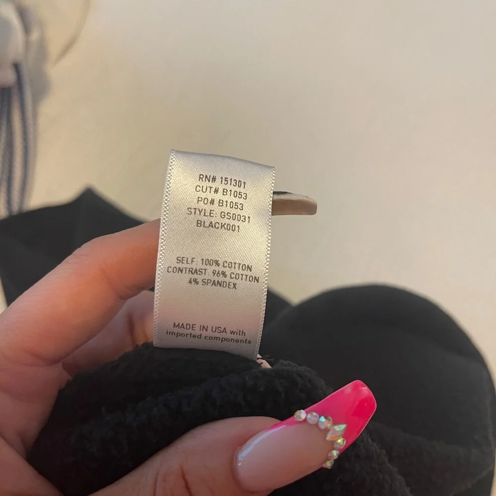 Good American size 2 lace up sweat skirt - Picture 3 of 4